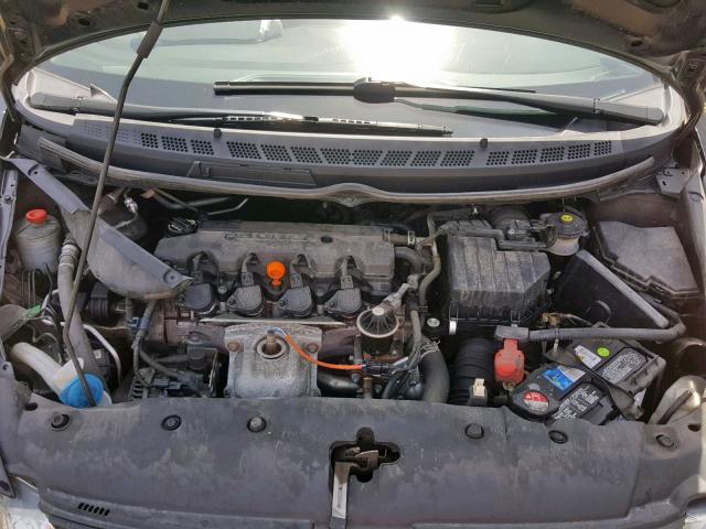 19XFA1F62BE015781 - 2011 HONDA CIVIC LX-S أسود صورة 7