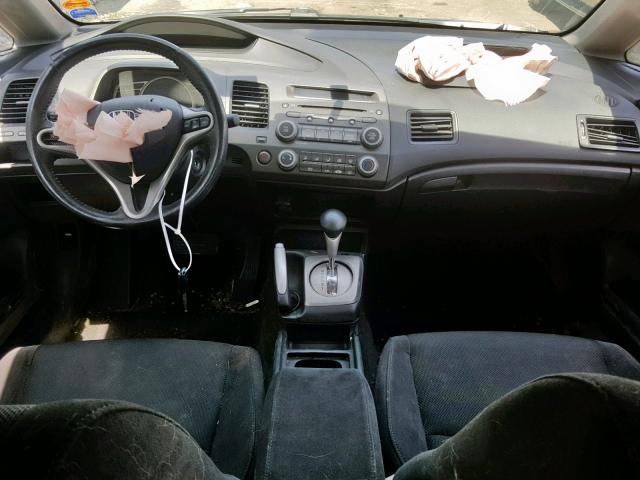 19XFA1F62BE015781 - 2011 HONDA CIVIC LX-S أسود صورة 9