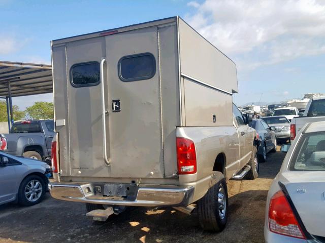 3D7KU26C43G807976 - 2003 DODGE RAM 2500 S ოქროსფერი ფოტო 4