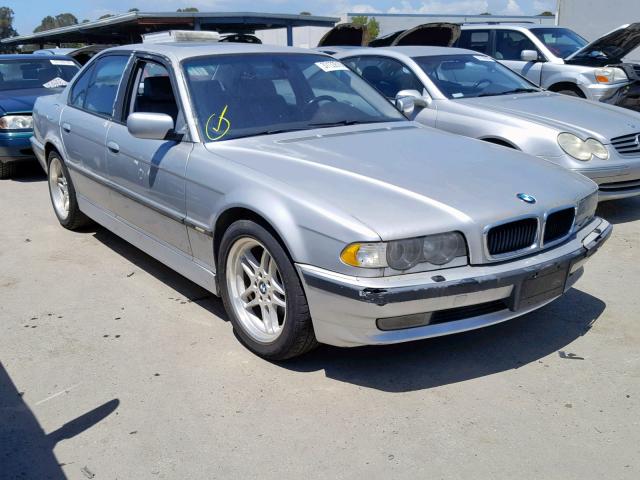 WBAGG83431DN87227 - 2001 BMW 740 I AUTO SILVER photo 1