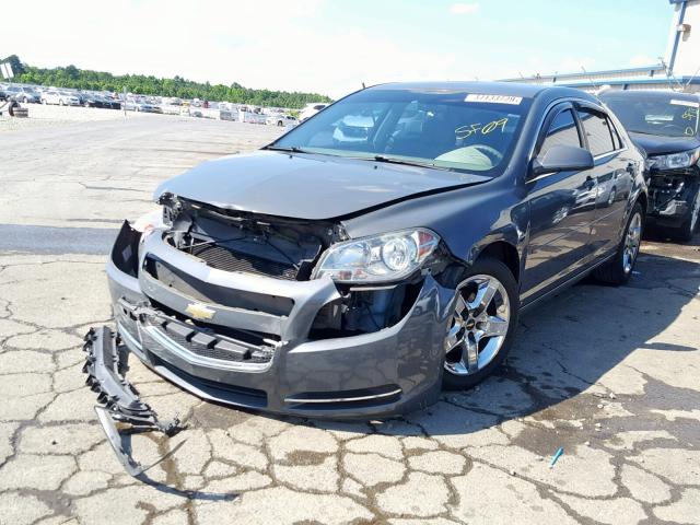 1G1ZH57B49F142942 - 2009 CHEVROLET MALIBU 1LT GRAY photo 2