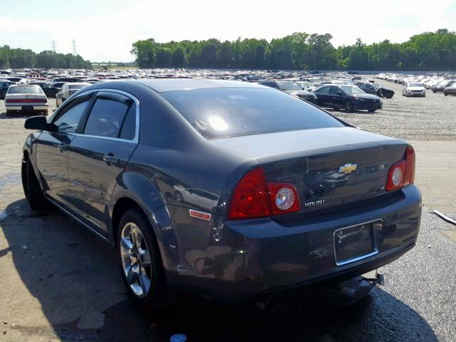 1G1ZH57B49F142942 - 2009 CHEVROLET MALIBU 1LT GRAY photo 3
