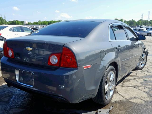 1G1ZH57B49F142942 - 2009 CHEVROLET MALIBU 1LT GRAY photo 4