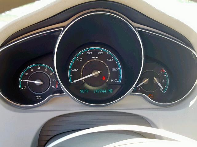 1G1ZH57B49F142942 - 2009 CHEVROLET MALIBU 1LT GRAY photo 8