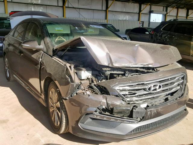 5NPE34AF6FH073943 - 2015 HYUNDAI SONATA SPO GRAY photo 1