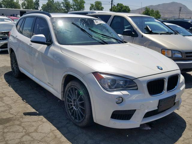 WBAVM5C56EVV91618 - 2014 BMW X1 XDRIVE3 WHITE photo 1