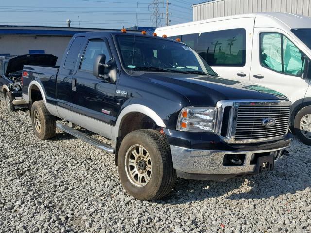 1FTWX31P15EC91508 - 2005 FORD F350 SRW S BLACK photo 1