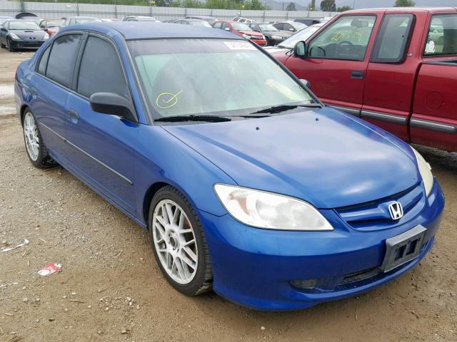 2HGES16354H611765 - 2004 HONDA CIVIC DX V BLUE photo 1