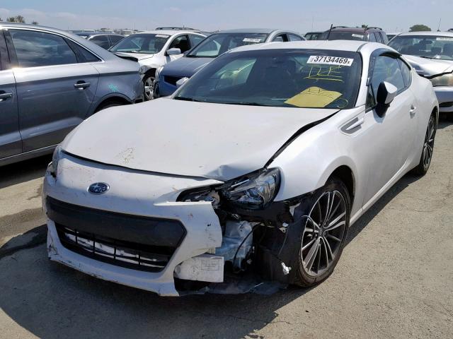 JF1ZCAC1XD2604129 - 2013 SUBARU BRZ 2.0 LI WHITE photo 2