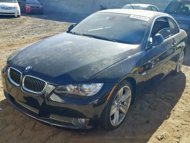 WBAWL73538PX59856 - 2008 BMW 335 I BLACK photo 2