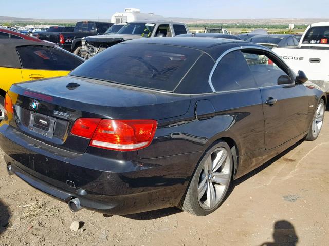 WBAWL73538PX59856 - 2008 BMW 335 I BLACK photo 4