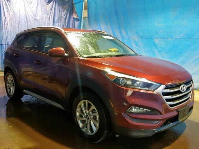 KM8J3CA48JU647752 - 2018 HYUNDAI TUCSON SEL MAROON photo 1