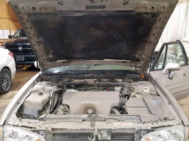 1G2HX52K9T4231779 - 1996 PONTIAC BONNEVILLE BEIGE photo 7