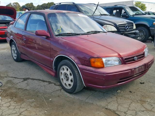 JT2EL56D1S0046324 - 1995 TOYOTA TERCEL DX RED photo 1