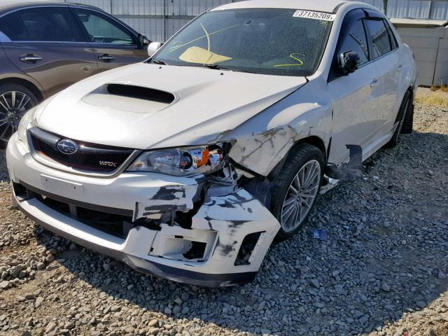 JF1GV7E61EG015276 - 2014 SUBARU IMPREZA WR WHITE photo 2