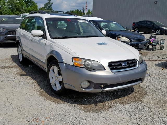 4S4BP85C654363954 - 2005 SUBARU LEGACY OUT WHITE photo 1