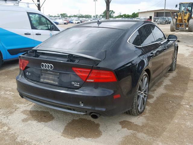 WAU2GAFC2EN022472 - 2014 AUDI A7 PRESTIG BLACK photo 4