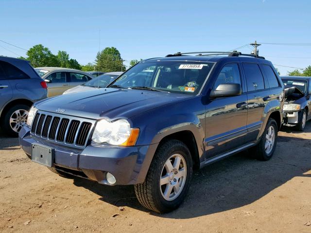 1J8GR48K19C507365 - 2009 JEEP GRAND CHER BLUE photo 2