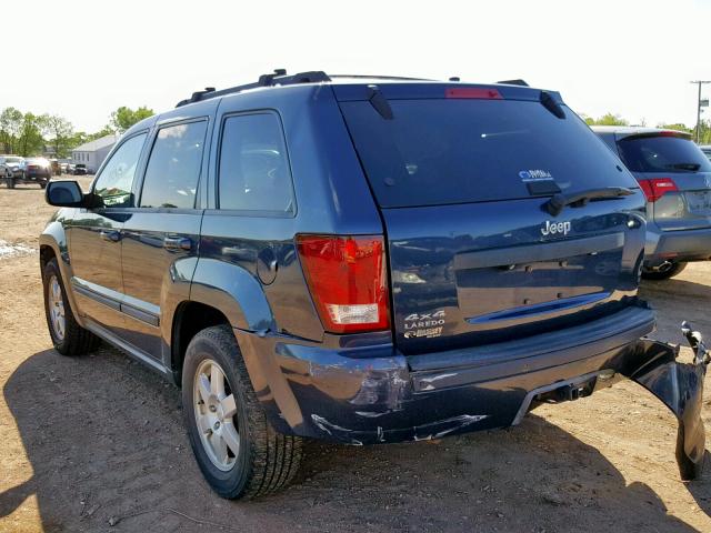 1J8GR48K19C507365 - 2009 JEEP GRAND CHER BLUE photo 3