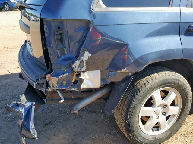 1J8GR48K19C507365 - 2009 JEEP GRAND CHER BLUE photo 9