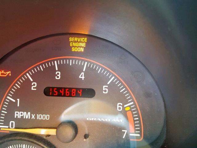 1G2NF52E51C159949 - 2001 PONTIAC GRAND AM S WHITE photo 8