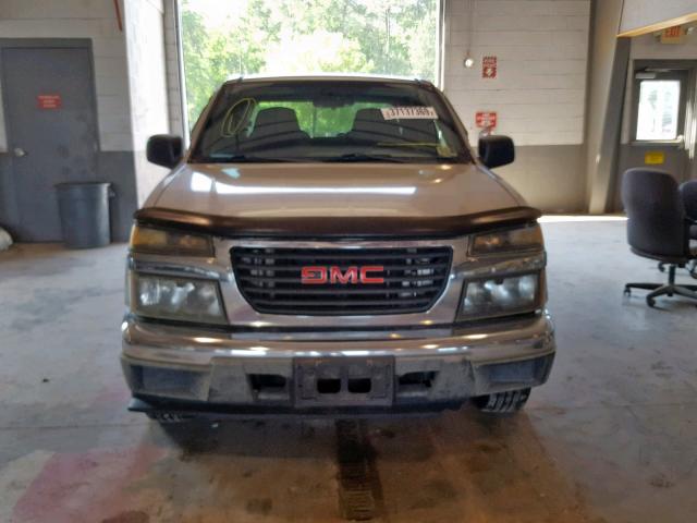 1GTCS136058288480 - 2005 GMC CANYON BEIGE photo 9