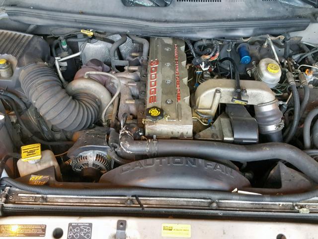 3B7KF2367XG242647 - 1999 DODGE RAM 2500 GRAY photo 7