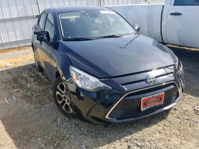 3MYDLBZV0GY143079 - 2016 TOYOTA SCION IA BLACK photo 1