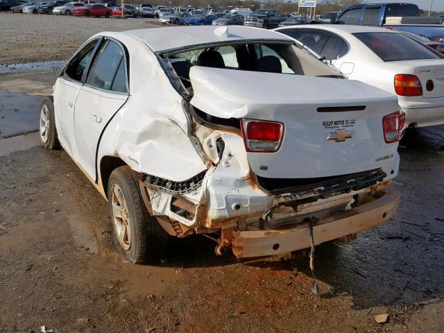 1G11C5SA3GU121695 - 2016 CHEVROLET MALIBU LIM WHITE photo 3