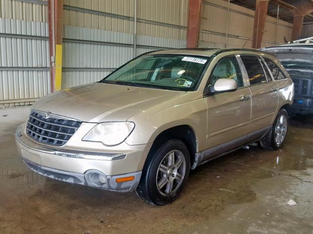 2A8GM68X87R212354 - 2007 CHRYSLER PACIFICA T GOLD photo 2