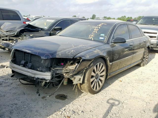 WAUMV44E27N004416 - 2007 AUDI A8 L QUATT BLACK photo 2