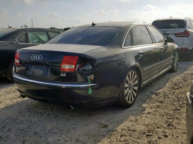 WAUMV44E27N004416 - 2007 AUDI A8 L QUATT BLACK photo 4