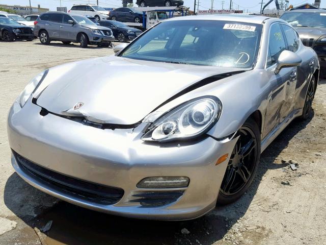 WP0AB2A72BL060448 - 2011 PORSCHE PANAMERA S GRAY photo 2