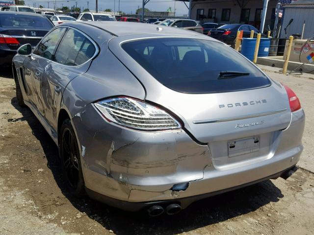 WP0AB2A72BL060448 - 2011 PORSCHE PANAMERA S GRAY photo 3