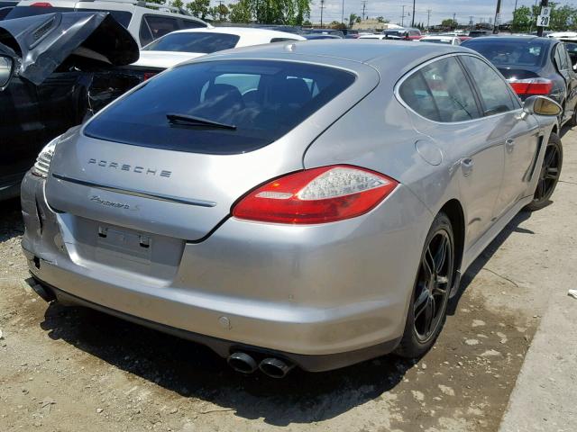 WP0AB2A72BL060448 - 2011 PORSCHE PANAMERA S GRAY photo 4