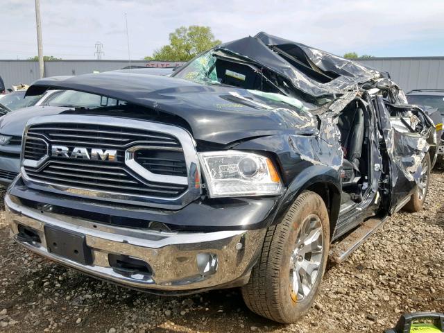 1C6RR7ET6HS732291 - 2017 RAM 1500 LONGH BLACK photo 2