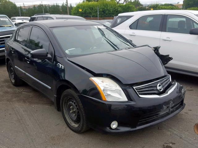 3N1AB6AP9CL695490 - 2012 NISSAN SENTRA 2.0 BLACK photo 1