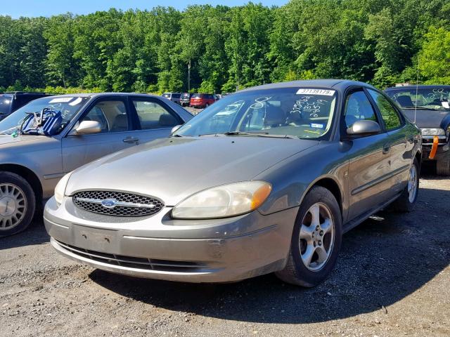 1FAFP55S72A109975 - 2002 FORD TAURUS SES GREEN photo 2