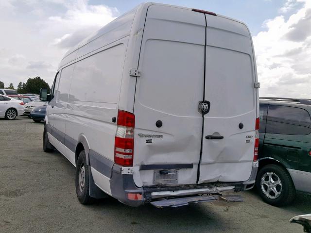 WD0PE845485345154 - 2008 DODGE SPRINTER 2 WHITE photo 3