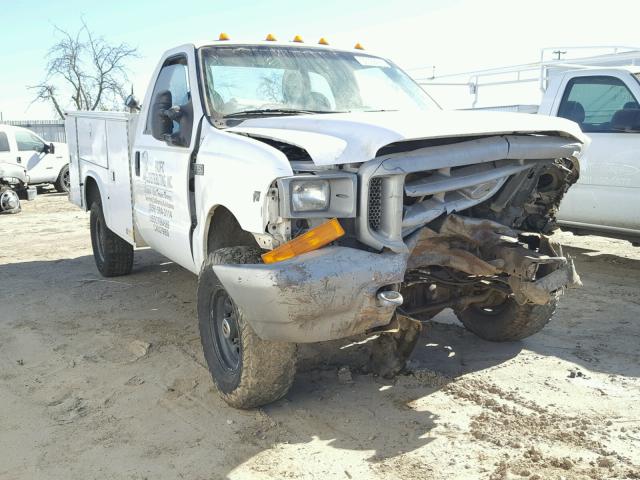 1FDSF35L9YEA39336 - 2000 FORD F350 SRW S WHITE photo 1