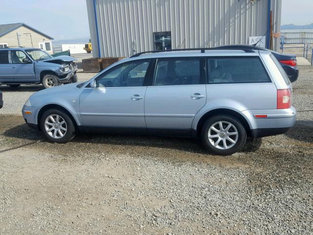 WVWVD63B14E132591 - 2004 VOLKSWAGEN PASSAT GLS BLUE photo 9