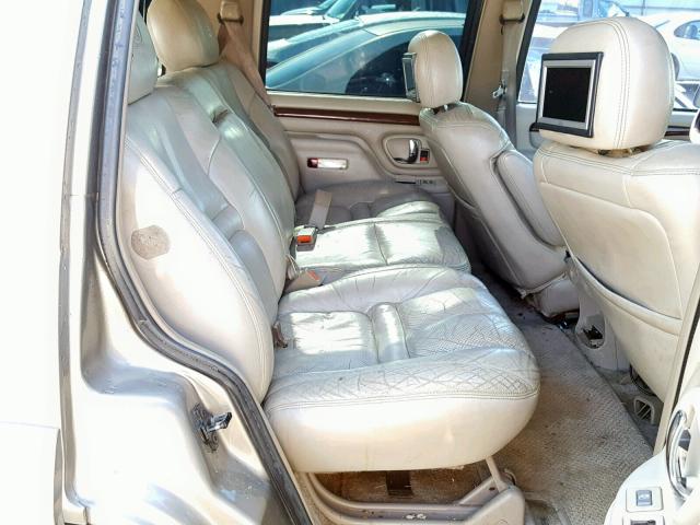 1GYEK13R6YR100203 - 2000 CADILLAC ESCALADE GOLD photo 6