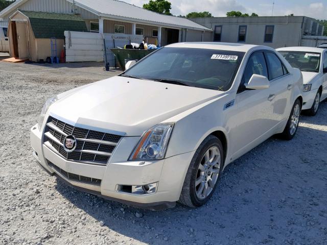 1G6DR57VX80157930 - 2008 CADILLAC CTS HI FEA WHITE photo 2