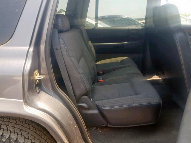 1D4HR38NX3F620191 - 2003 DODGE DURANGO SP GRAY photo 6