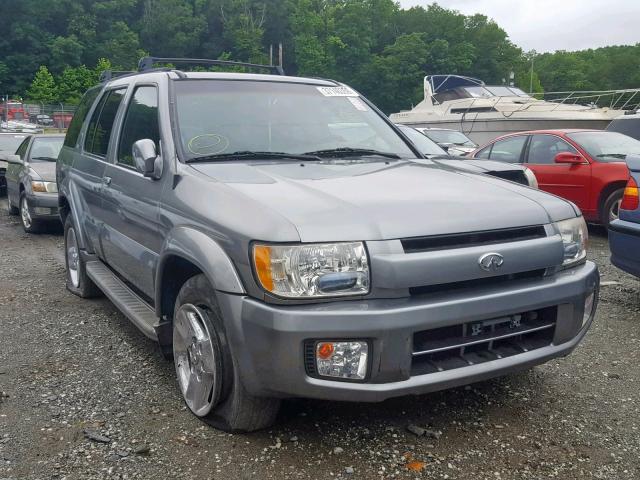 JNRDR09Y23W304030 - 2003 INFINITI QX4 GRAY photo 1