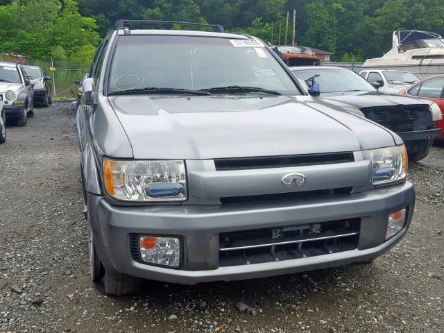 JNRDR09Y23W304030 - 2003 INFINITI QX4 GRAY photo 9