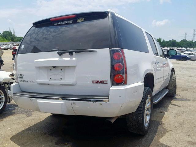 1GKS2MEF9CR154587 - 2012 GMC YUKON XL D WHITE photo 4