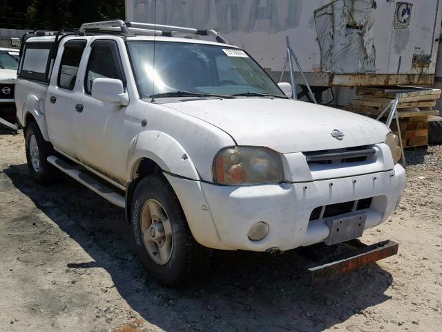 1N6ED27T01C329221 - 2001 NISSAN FRONTIER C WHITE photo 1