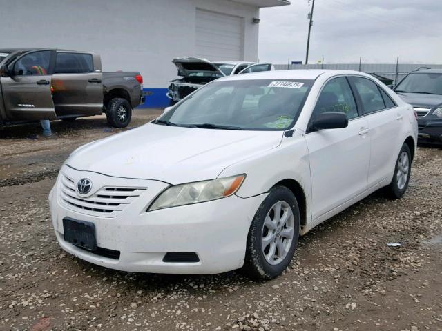 4T1BE46K27U626142 - 2007 TOYOTA CAMRY NEW WHITE photo 2