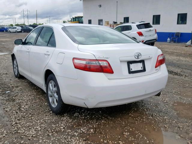 4T1BE46K27U626142 - 2007 TOYOTA CAMRY NEW WHITE photo 3